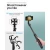 Wysoki Statyw Spigen S560W Selfie Stick 161cm – Bezprzewodowy Tripod Bluetooth, Black